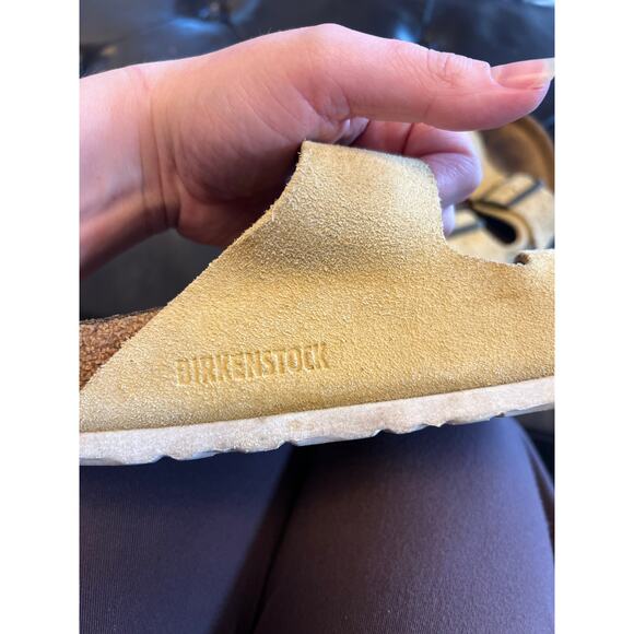 Birkenstock -Arizona suede leather sandals - women’s 39 Us 8 - Picture 8 of 10